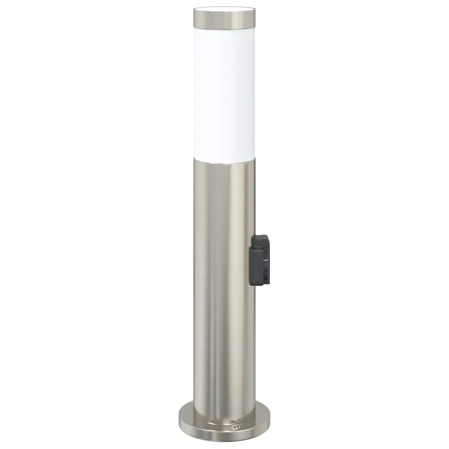 Borne lumineuse avec sortie 50 cm en acier inoxydable IP44 - 4