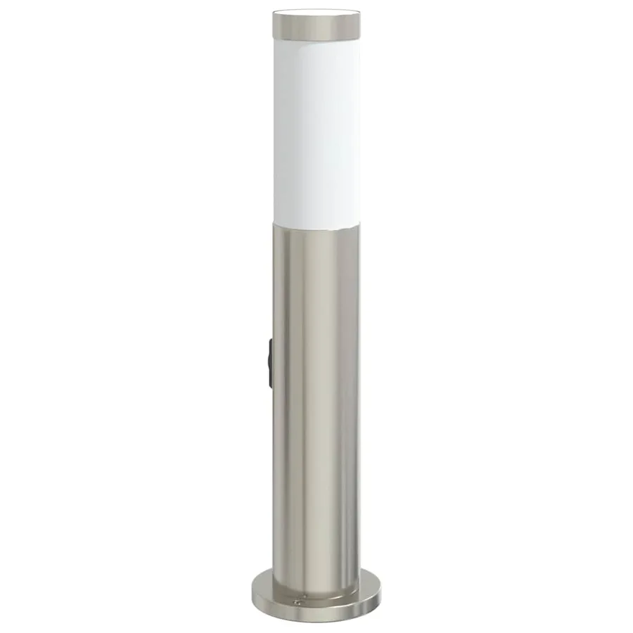 Borne lumineuse avec sortie 50 cm en acier inoxydable IP44 - 5