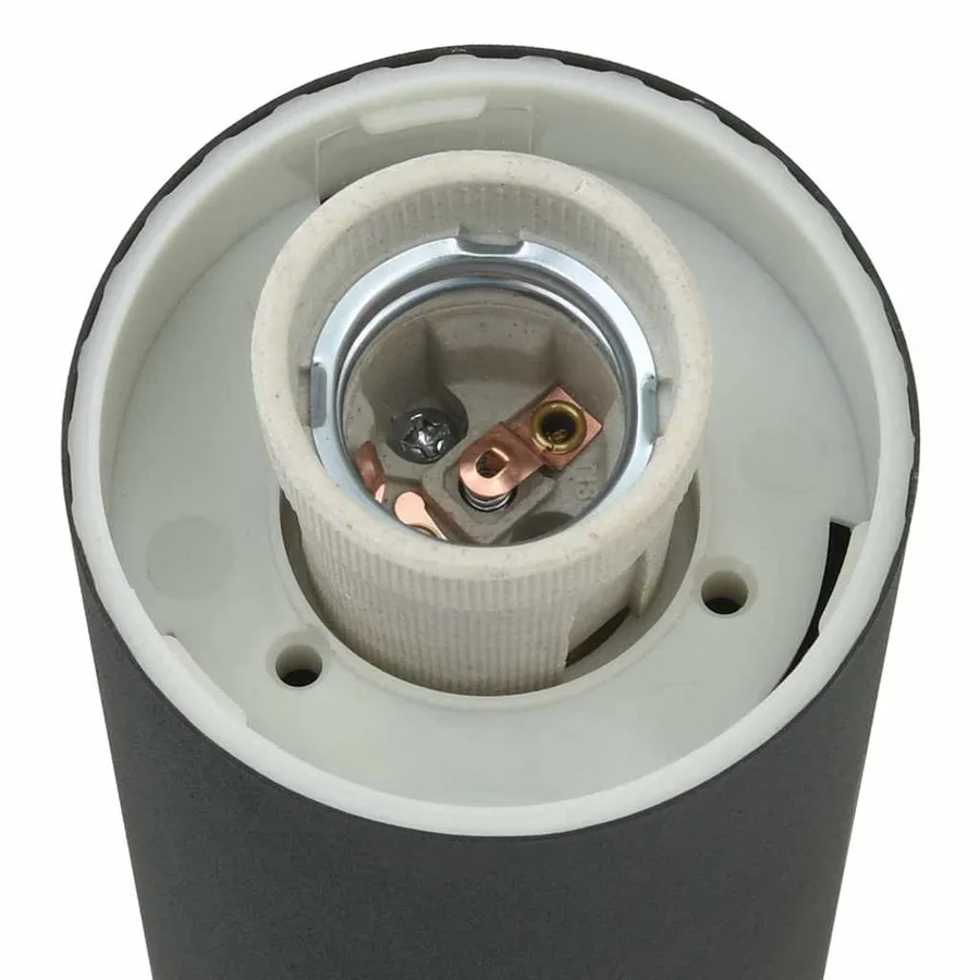 Bornes lumineuses avec détecteur lot de 3 50 cm acier inoxydable IP44 - 8