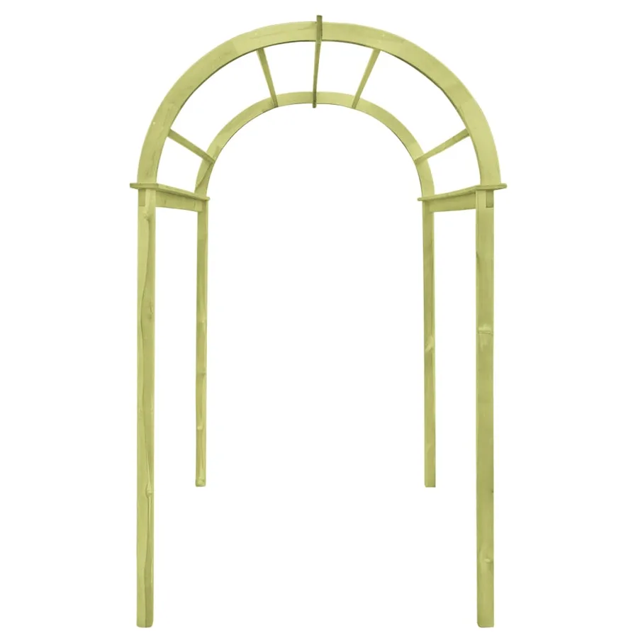 Arche à treillis 125x150x235 cm Bois de pin imprégné - 3