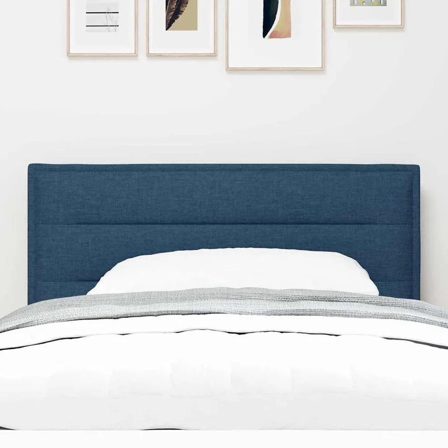 Tête de lit LED avec bandes LED Bleu 100 cm tissu - 3