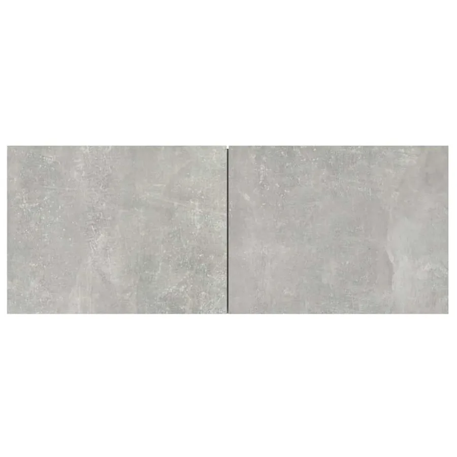 Meubles TV 2 pcs gris béton 80x30x30 cm bois d'ingénierie - 4