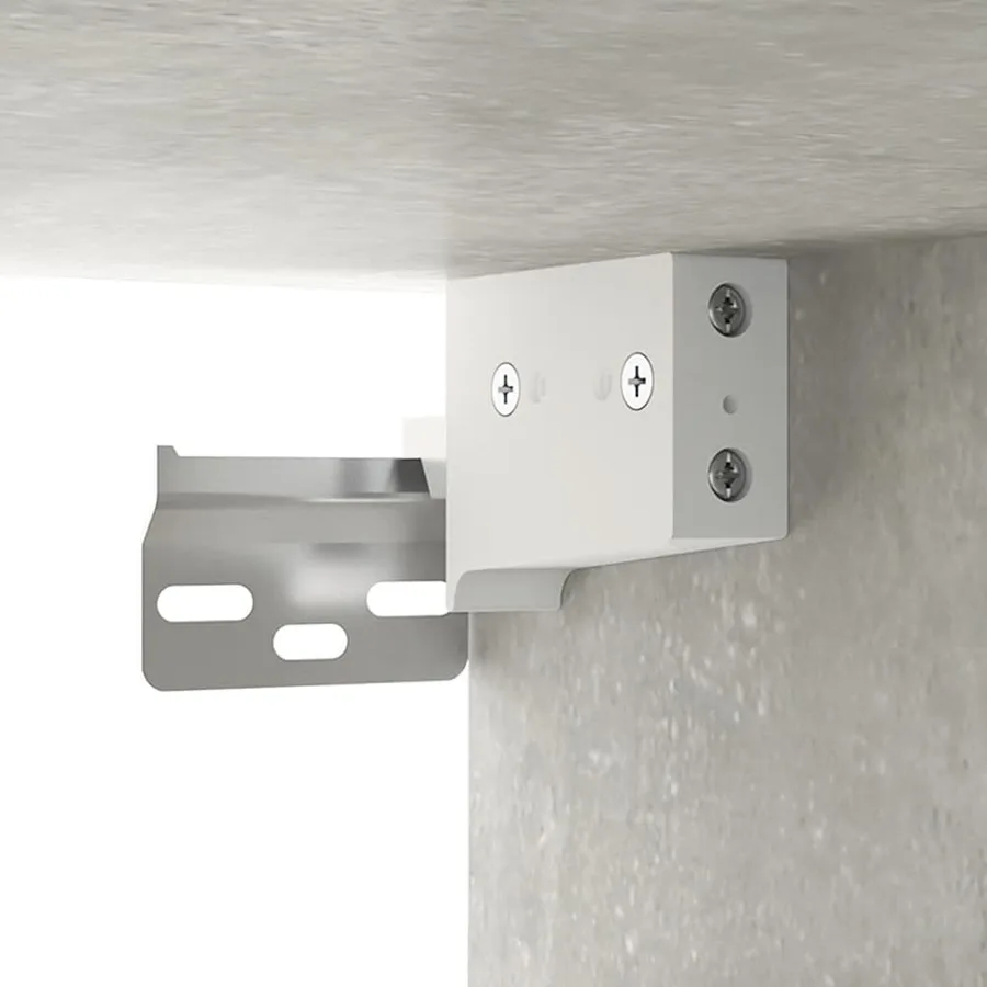 Meubles TV 2 pcs gris béton 80x30x30 cm bois d'ingénierie - 7