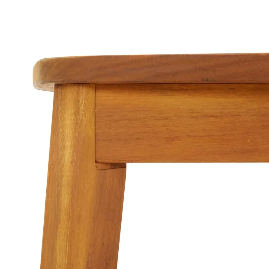 Table de jardin 200x100x75 cm Bois d'acacia solide - 4