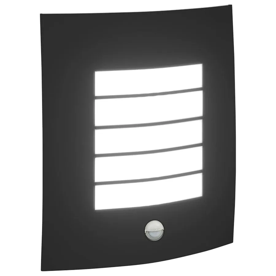 Applique Murale Extérieure 2 pcs Noir 23.5 x 9 x 26 cm - 11