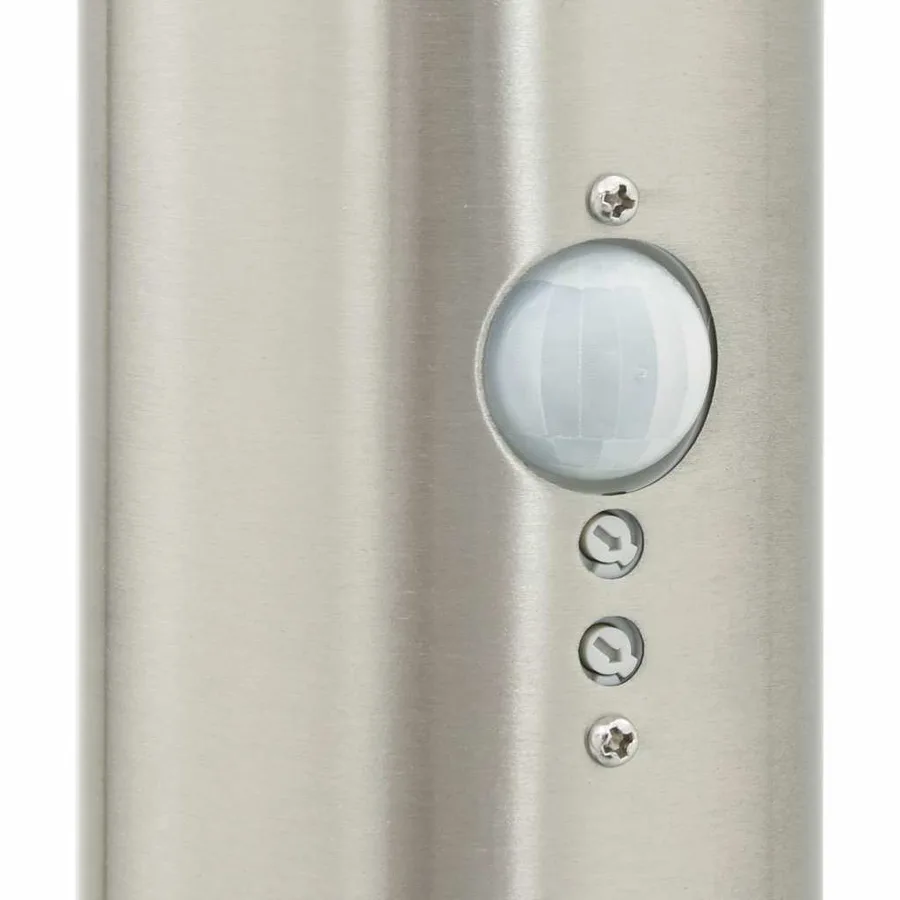Borne lumineuse avec détecteur 80 cm en acier inoxydable IP44 - 8