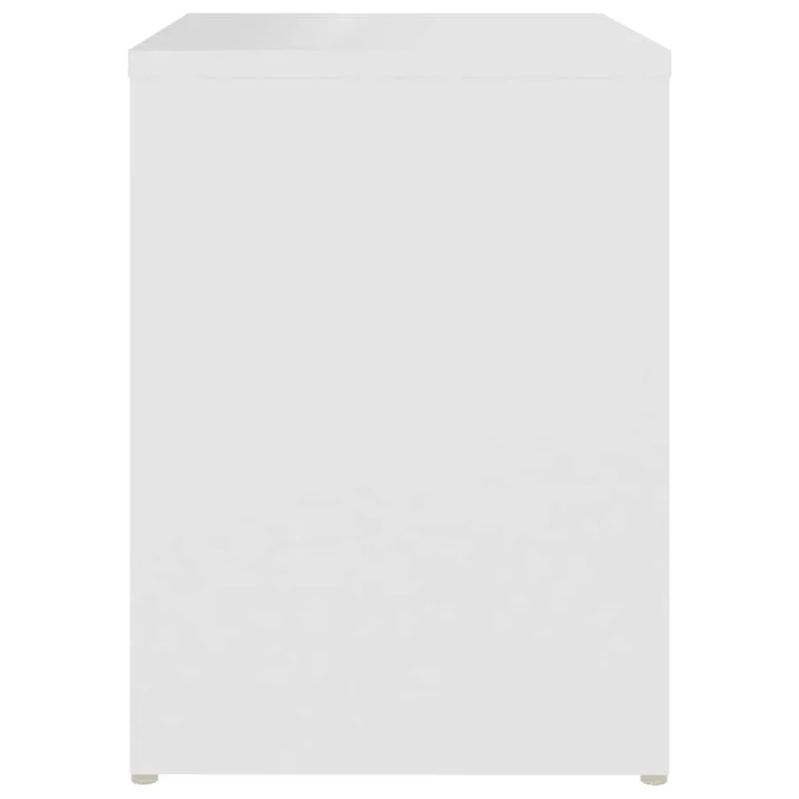 Tables de chevet 2 pcs blanc 40x30x40 cm bois d'ingénierie - 6