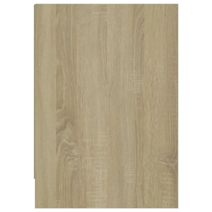 Meuble TV Chêne sonoma 146,5x35x50 cm Bois d'ingénierie - 7