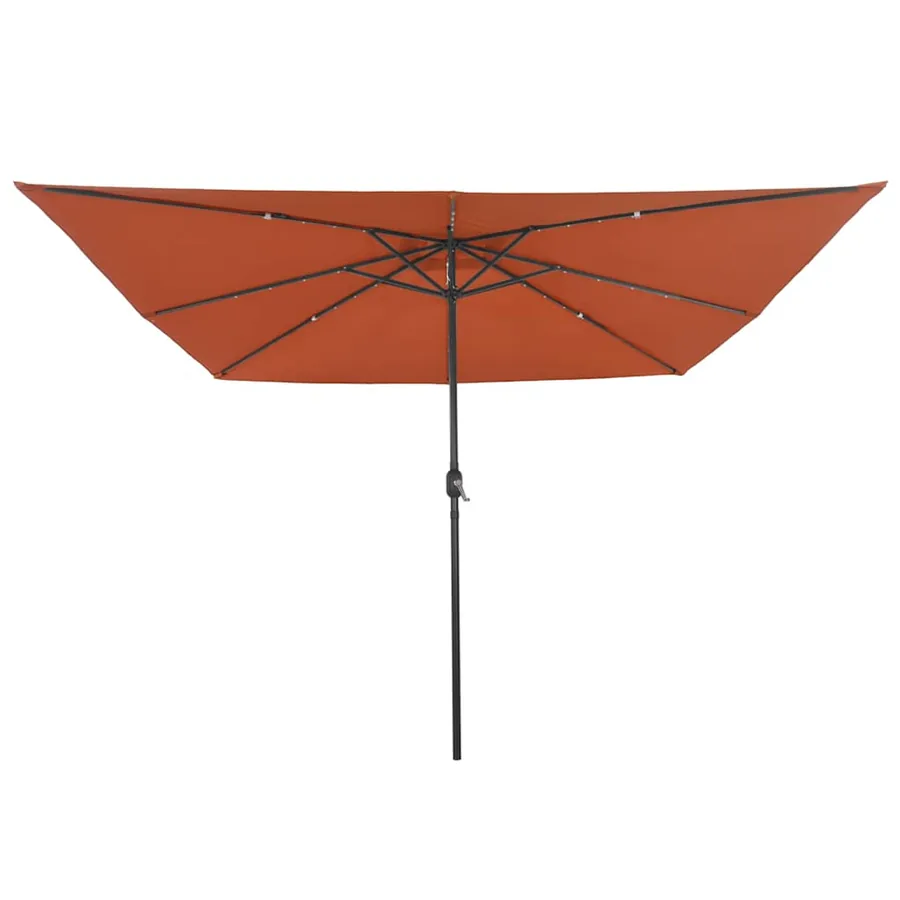 Parasol de jardin Terre cuite 295 x 295 x 245 cm - 4