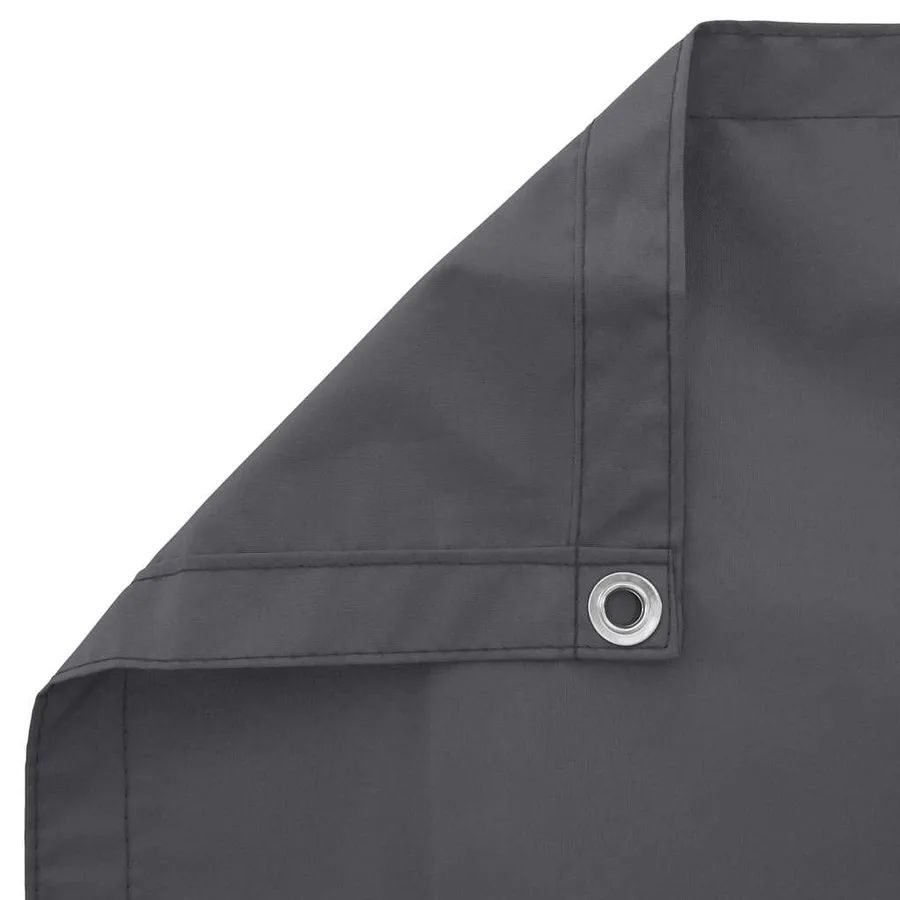 Écran de balcon Anthracite 90x300 cm Tissu Oxford - 4