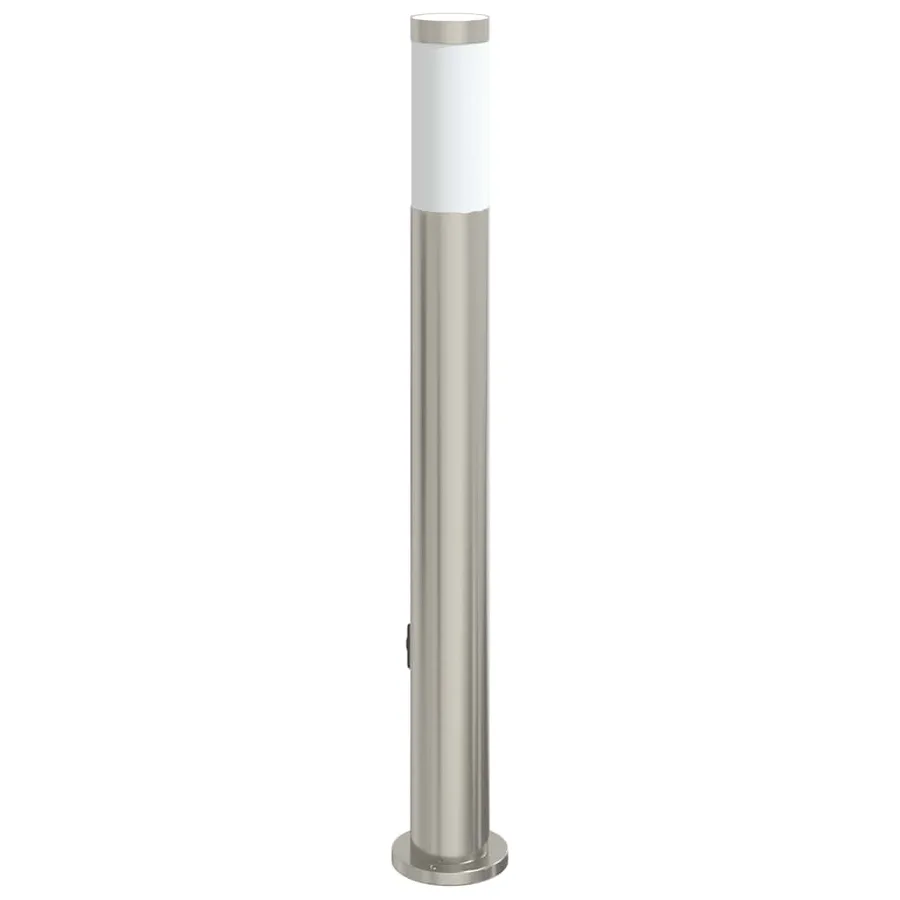 Borne lumineuse avec sortie 80 cm en acier inoxydable IP44 - 5
