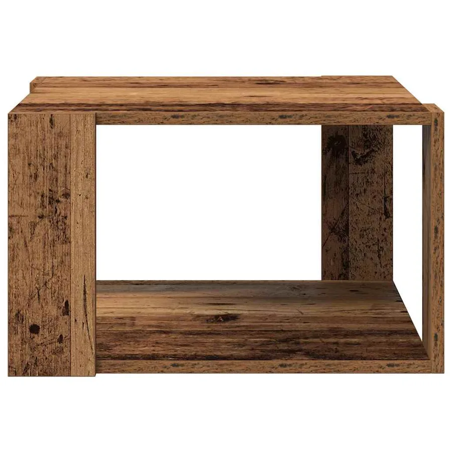 Table basse Bois Ancien 51,5 x 51,5 x 30 cm Bois d'ingénierie - 5