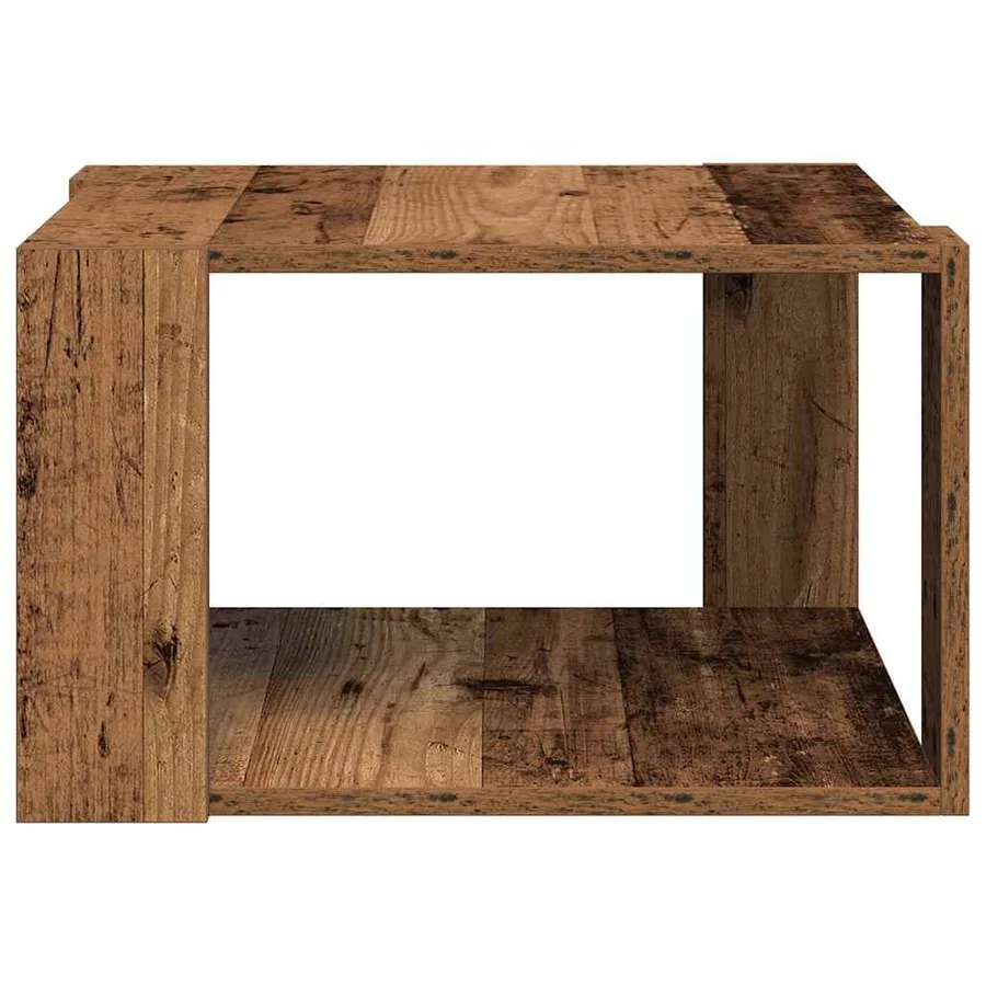 Table basse Bois Ancien 51,5 x 51,5 x 30 cm Bois d'ingénierie - 6