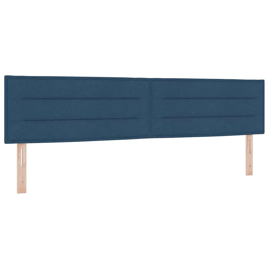 Tête de lit Bleu 200 cm tissu - 2