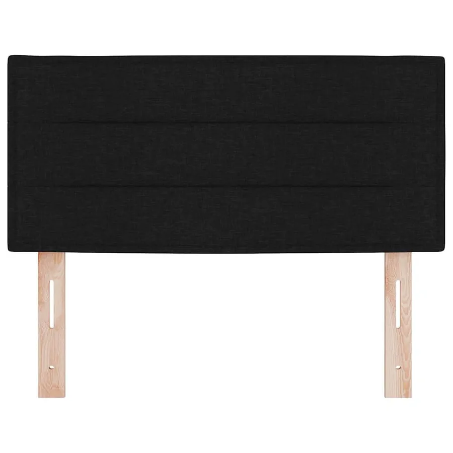 Tête de lit LED avec bandes LED Noir 90 cm tissu - 5