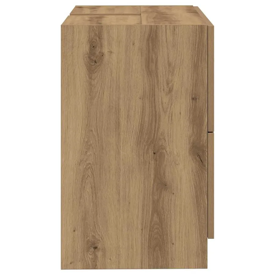 Cabinet de salle de bain Chêne artisanal 78 x 37 x 59 cm - 7