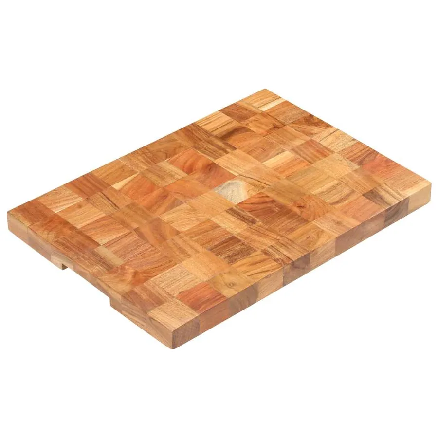 Planche à découper 50x34x3,8 cm Bois d'acacia massif - 11