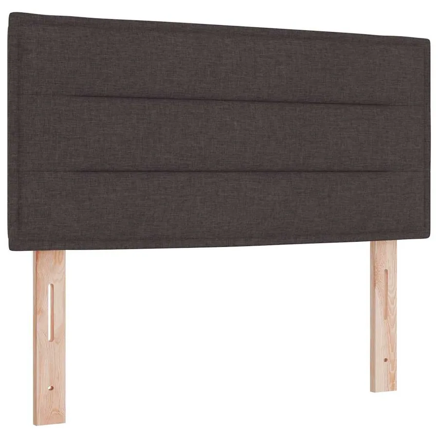 Tête de lit Marron foncé 80 cm tissu - 2