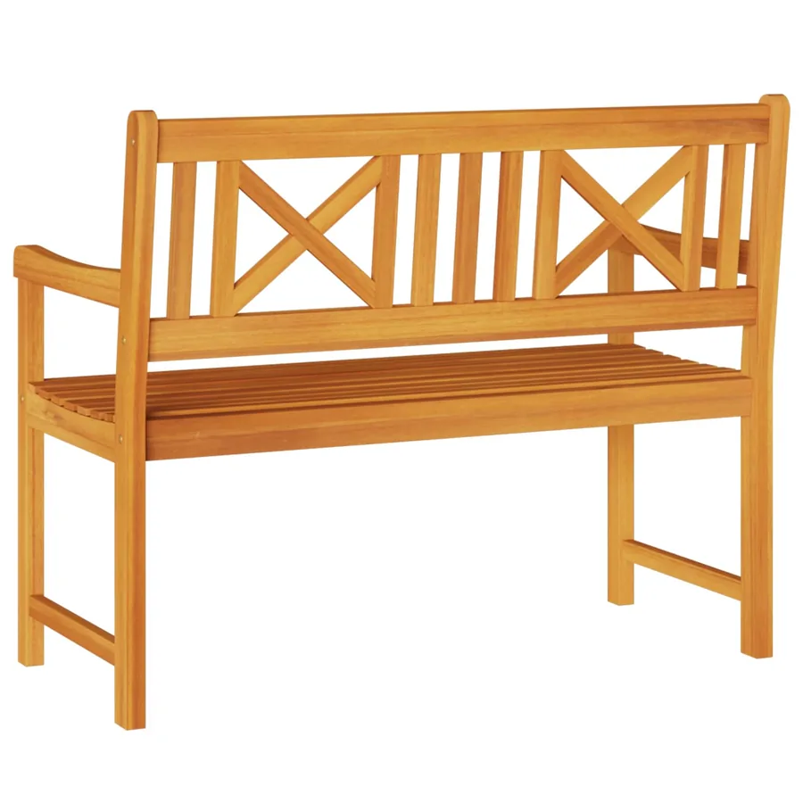 Banc extérieur Naturel 110 x 56 x 90 cm Bois d'Acacia Massif - 6