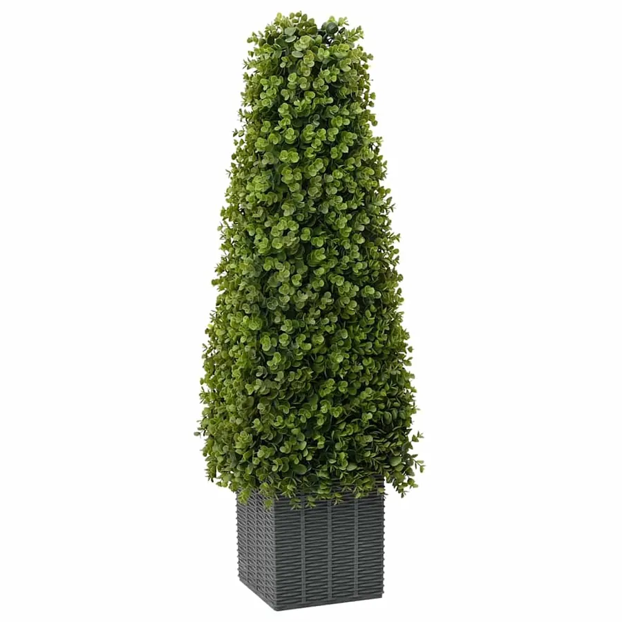 Tour en Herbe Eucalyptus Vert 27 x 27 x 90 cm Plastique