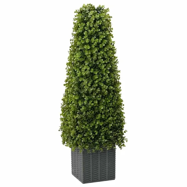 Tour en Herbe Eucalyptus Vert 27 x 27 x 90 cm Plastique