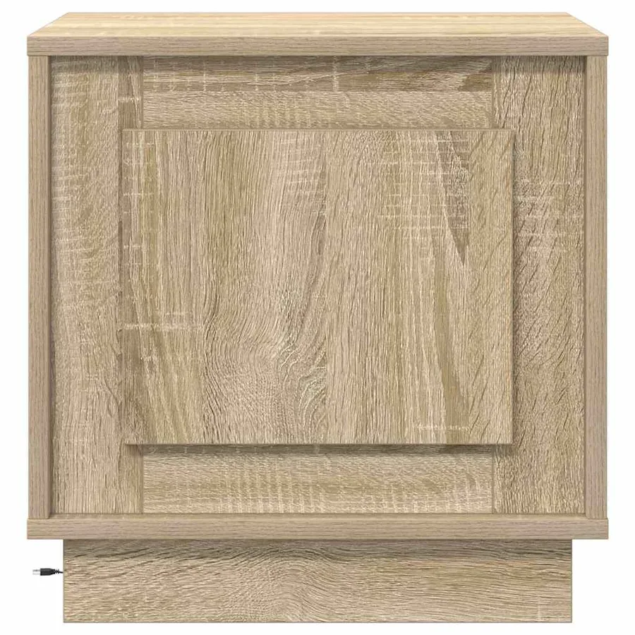 Cabinet de chevet Chêne Sonoma 44 x 34,5 x 45 cm - 7