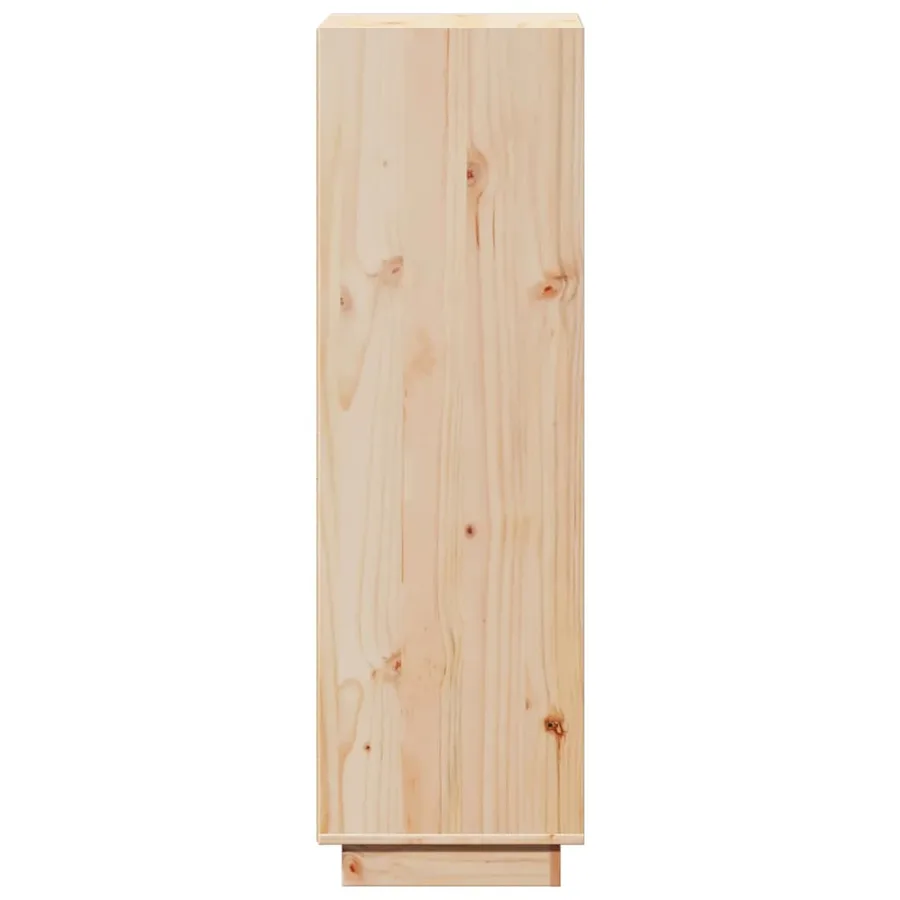 Buffet haut 37x34x110 cm Bois massif de pin - 6