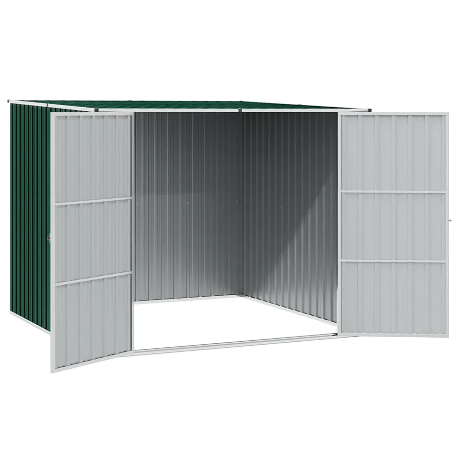 Abri de jardin Vert 195x198x159 cm Métal galvanisé - 6