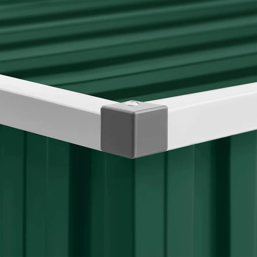 Abri de jardin Vert 195x198x159 cm Métal galvanisé - 9