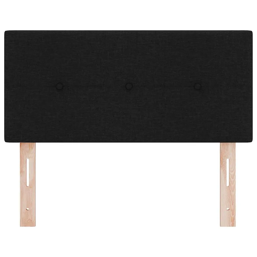 Tête de lit réglable en hauteur Noir 80 cm tissu - 4