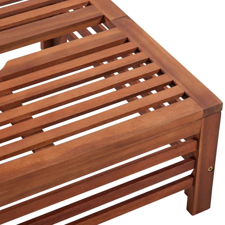 Couverture de support de parasol en bois - 4