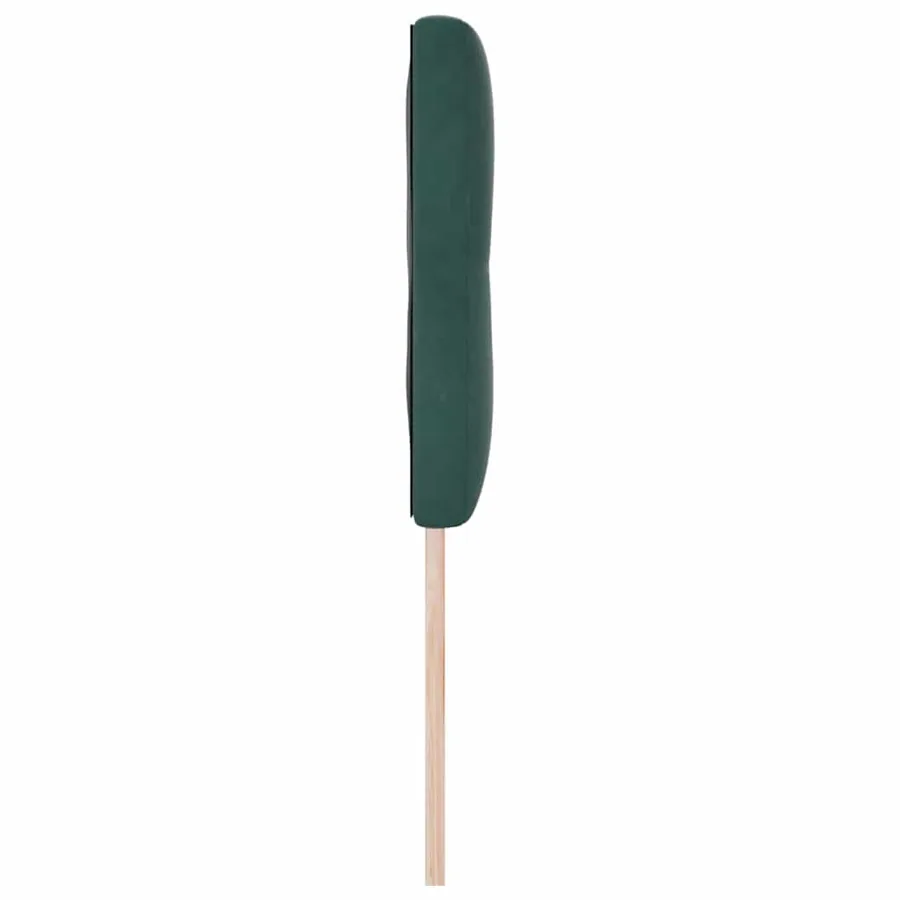 Tête de lit LED avec bandes LED Vert 160 cm Velours - 6