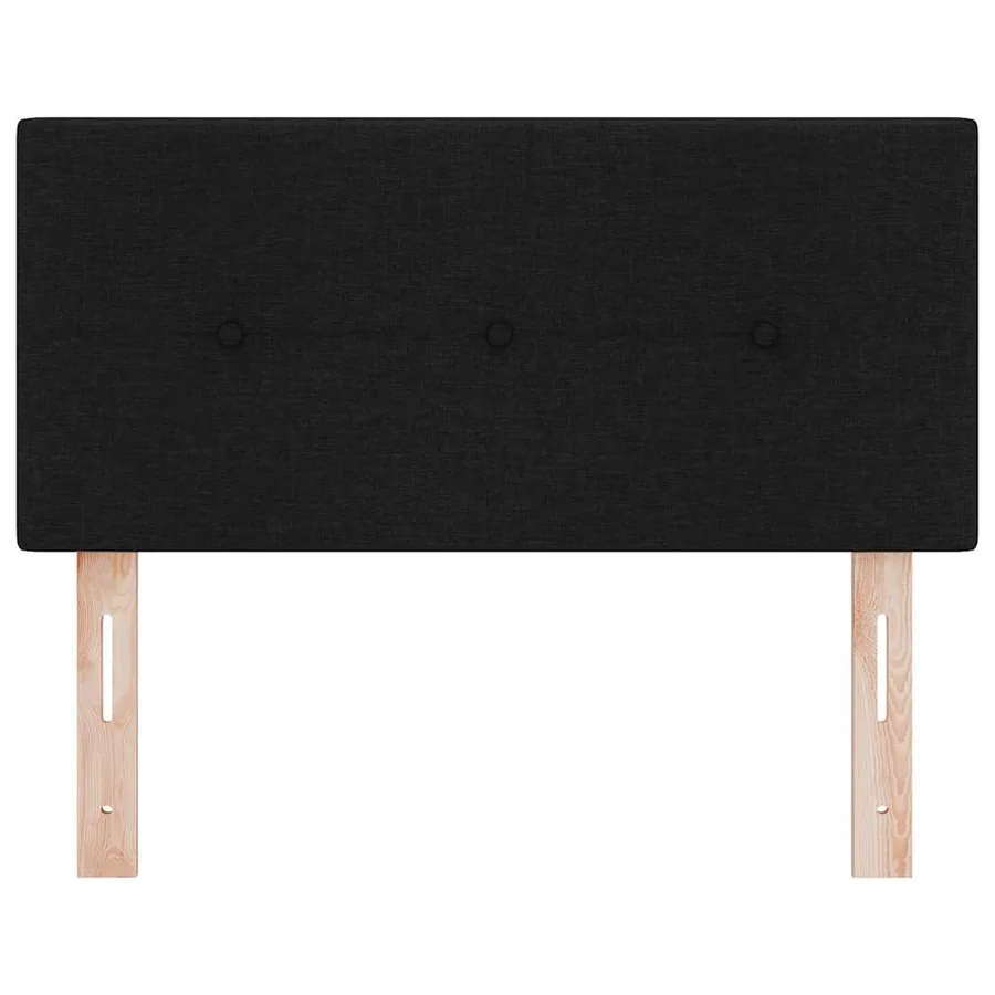 Tête de lit LED avec bandes LED Noir 100 cm tissu - 5