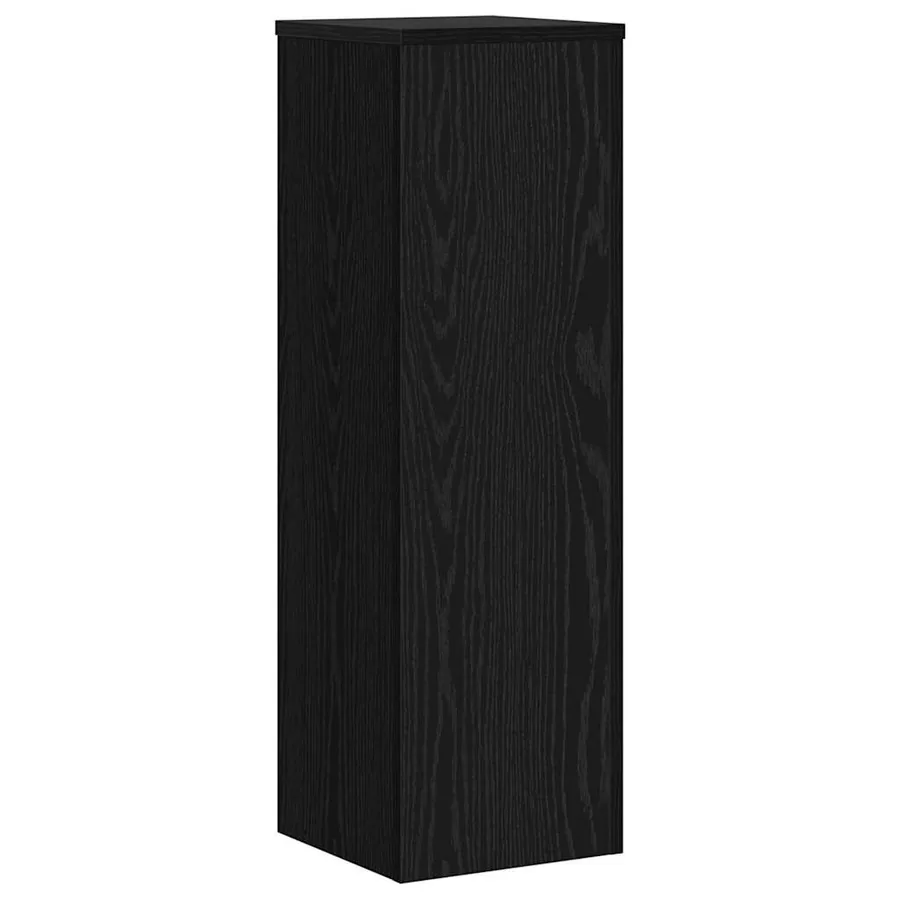 Support de Plante 2 pcs Chêne noir 25 x 25 x 80 cm - 5