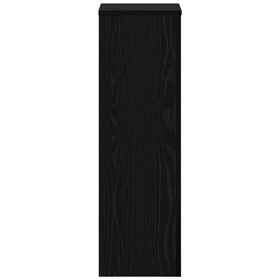 Support de Plante 2 pcs Chêne noir 25 x 25 x 80 cm - 7