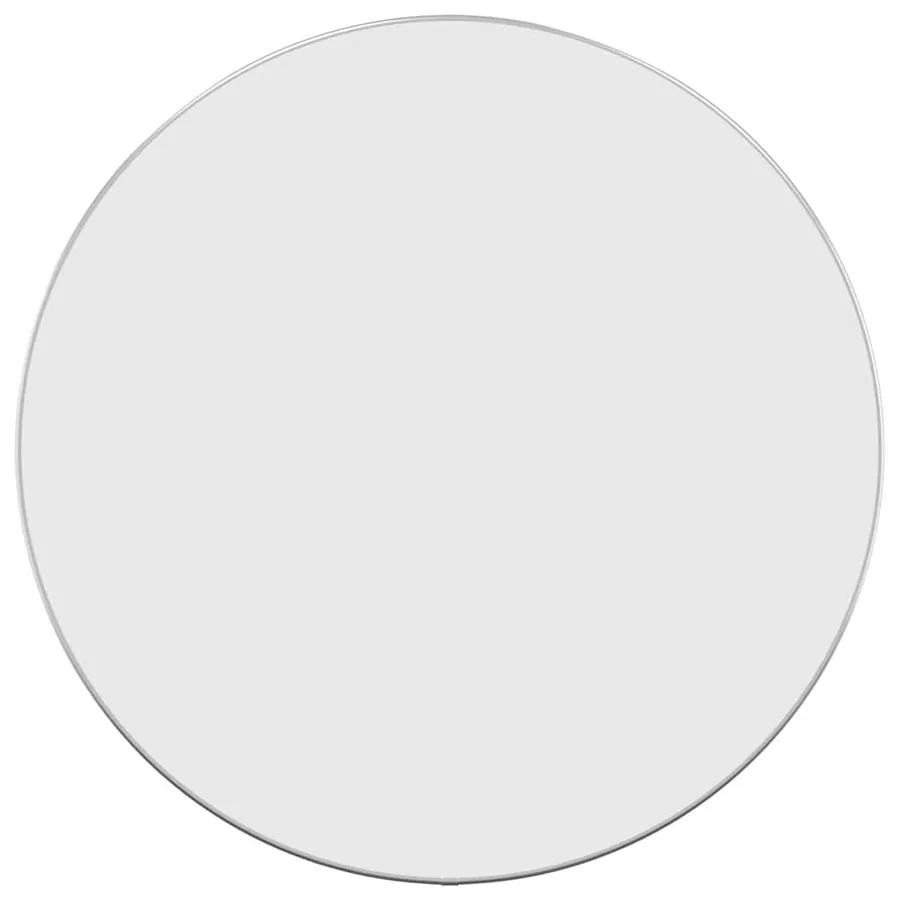 Miroir mural Argenté Ø 60 cm Rond - 2