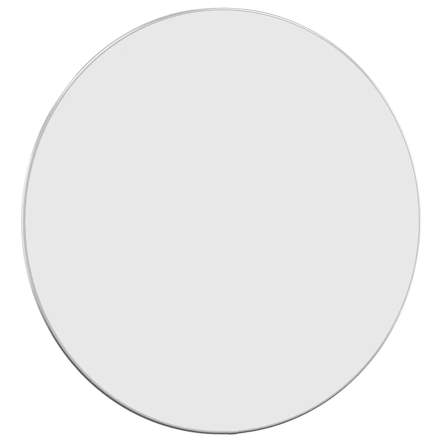 Miroir mural Argenté Ø 60 cm Rond - 3