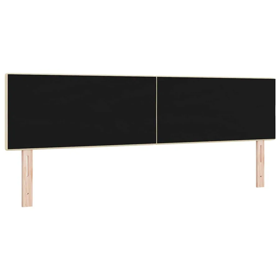 Tête de lit LED avec bandes LED Crème 180 cm tissu - 7