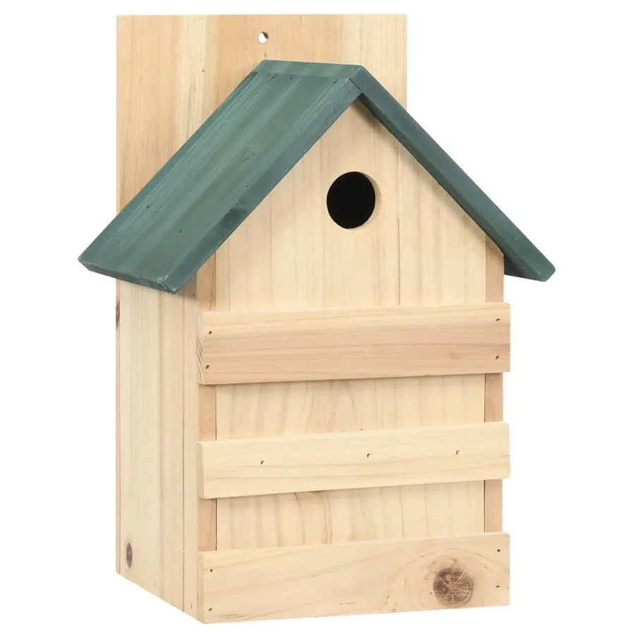 Nichoirs 4 pcs 23x19x33 cm Bois de sapin - 2
