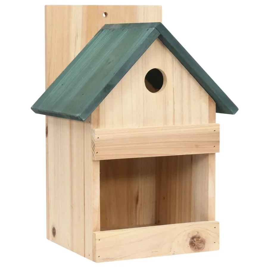 Nichoirs 4 pcs 23x19x33 cm Bois de sapin - 3