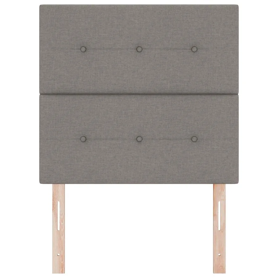 Tête de lit LED avec bandes LED Taupe 100 cm tissu - 5