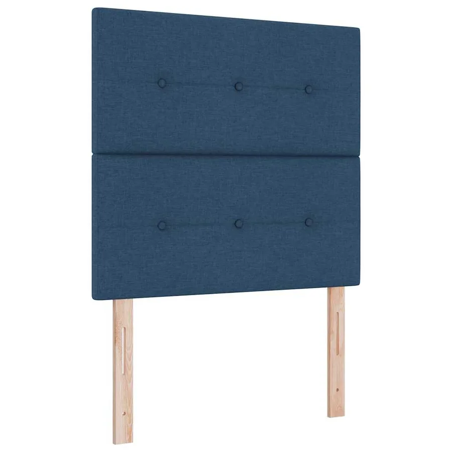 Tête de lit LED avec bandes LED Bleu 100 cm tissu - 2
