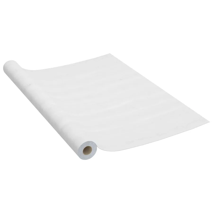 Film autoadhésif pour meubles Bois blanc 500x90 cm PVC - 2