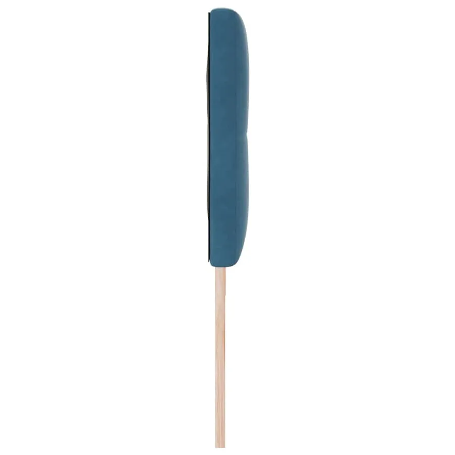 Tête de lit Bleu foncé 180 cm Velours - 6