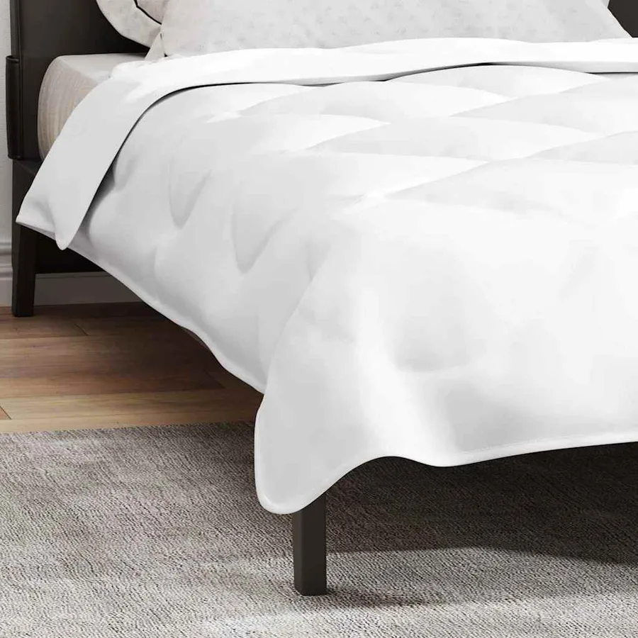 Duvet d'hiver Blanc 200 x 155 x 5 cm Polyester - 5