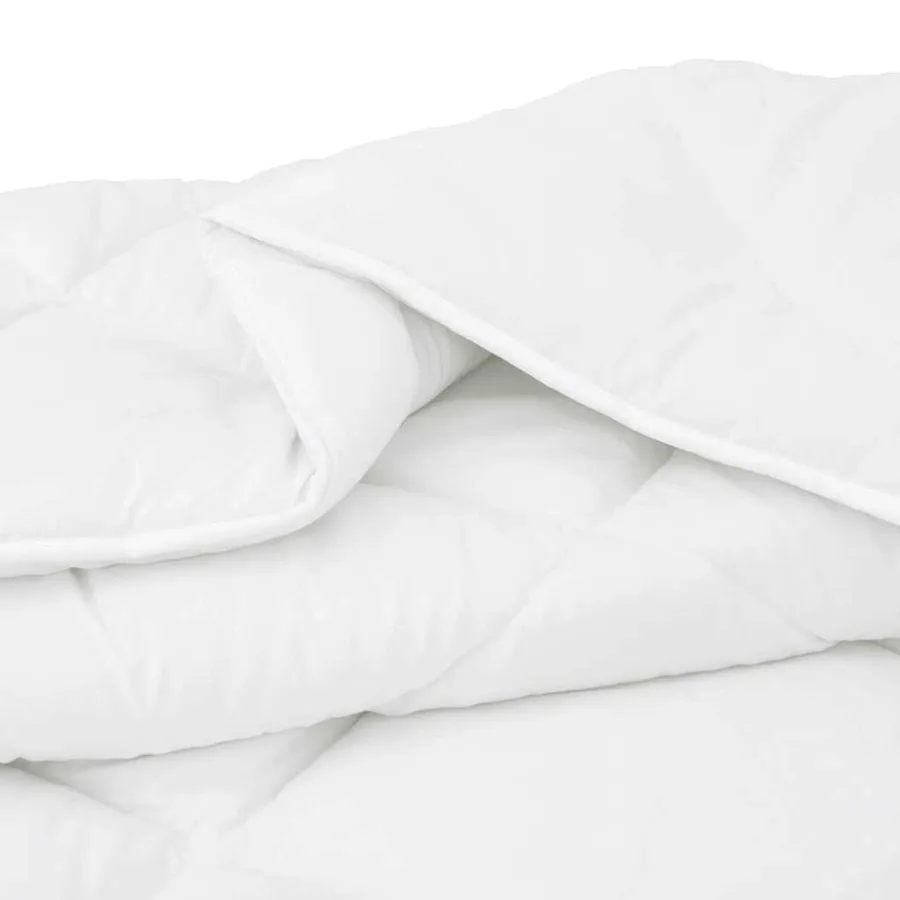 Duvet d'hiver Blanc 200 x 155 x 5 cm Polyester - 7