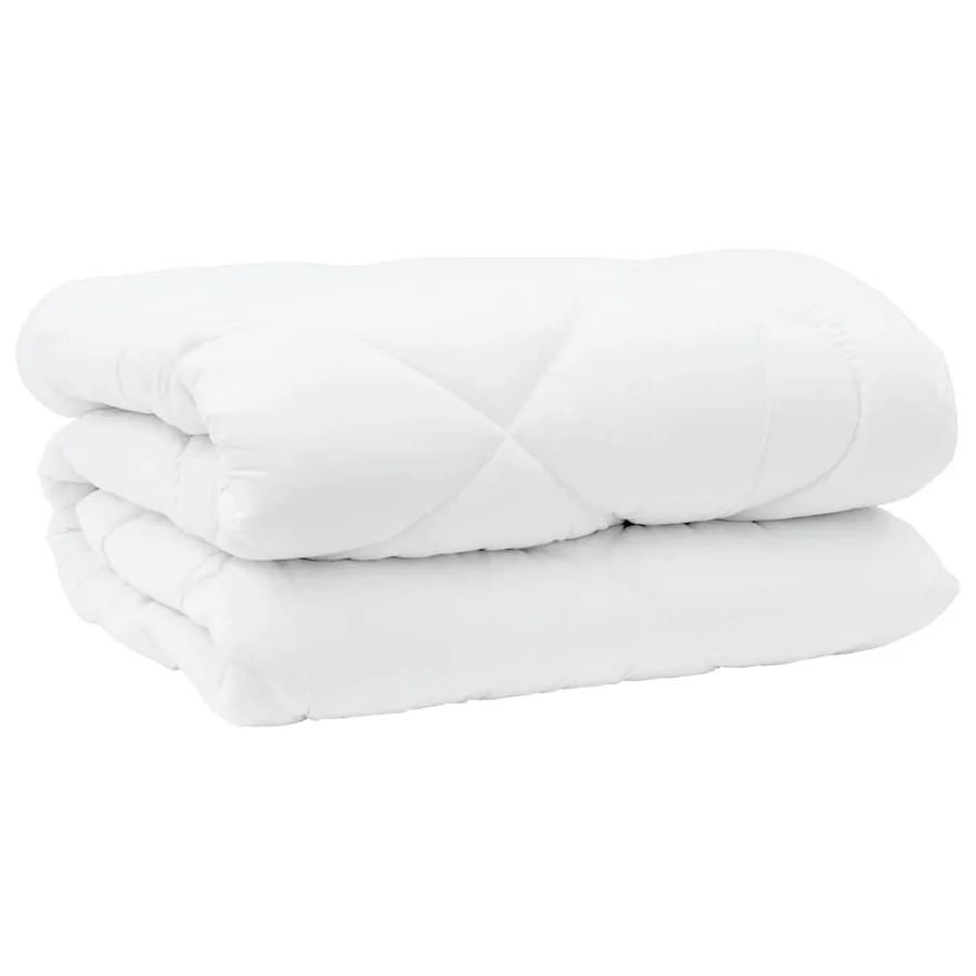 Duvet d'hiver Blanc 240 x 200 x 5 cm Polyester - 4