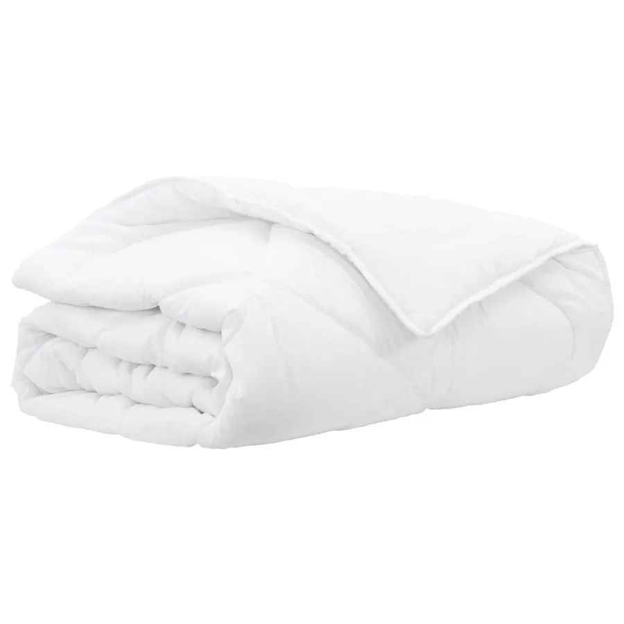 Couette Blanc 260 x 220 x 4 cm Polyester - 2