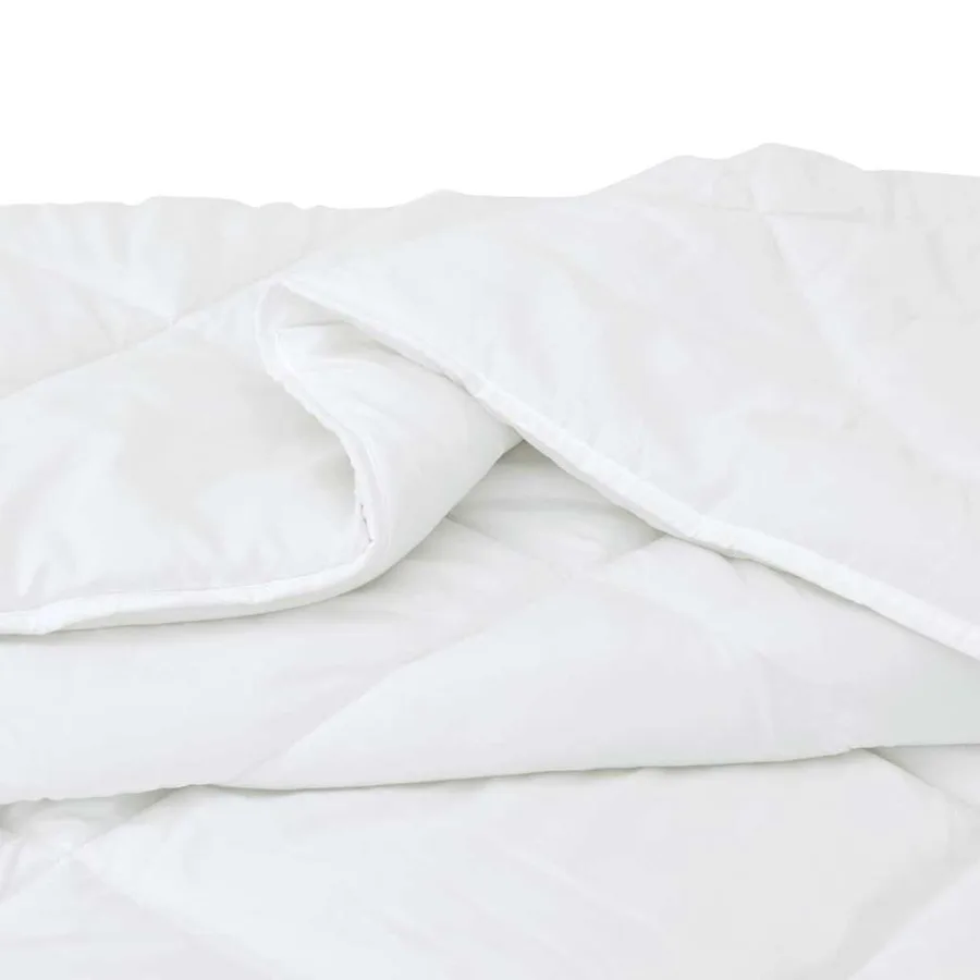 Couette Blanc 260 x 220 x 4 cm Polyester - 7