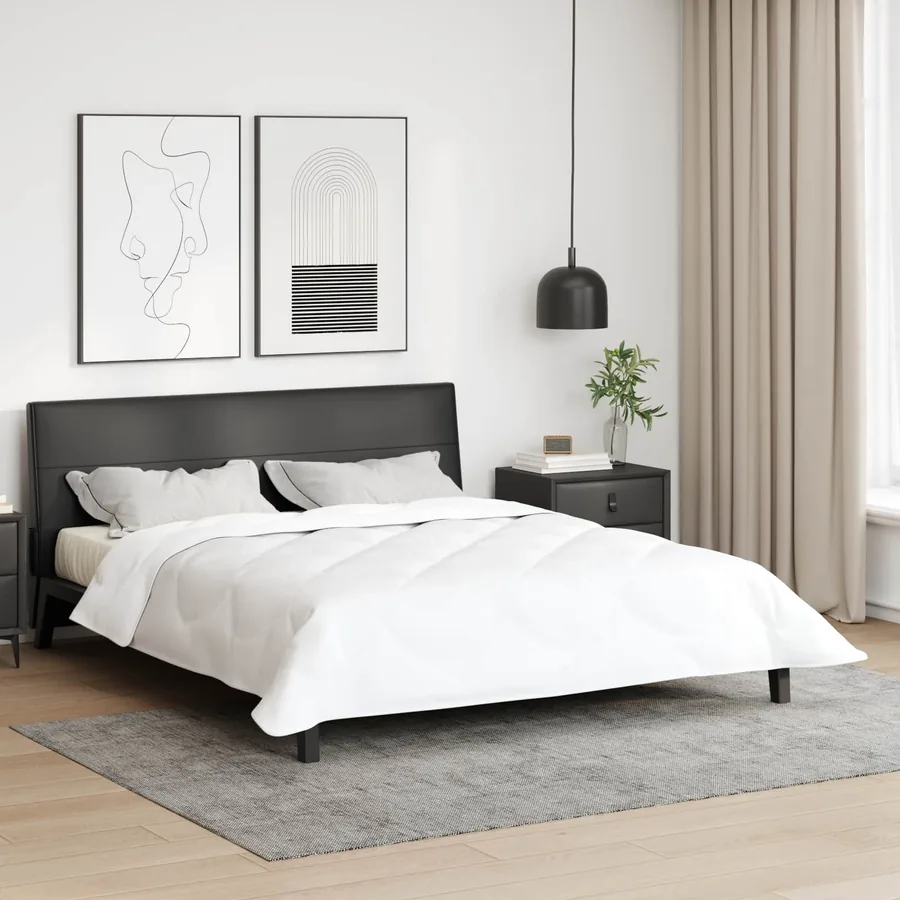 Duvet d'hiver Blanc 240 x 222 x 5 cm Polyester